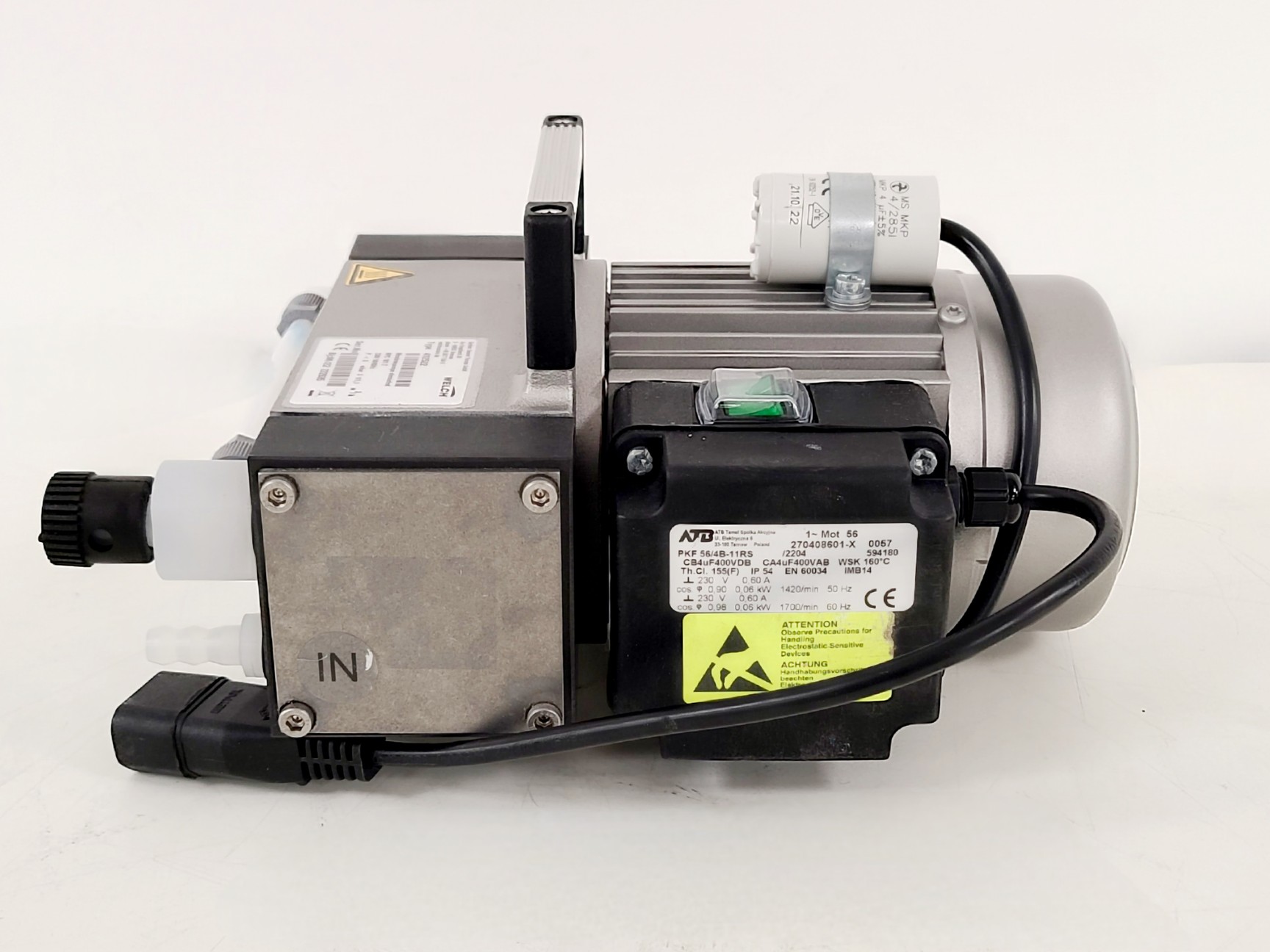 Image of Welch MPC101Z MPC Chemical Duty Diaphragm Vacuum Pump Type 412522 2022 Lab