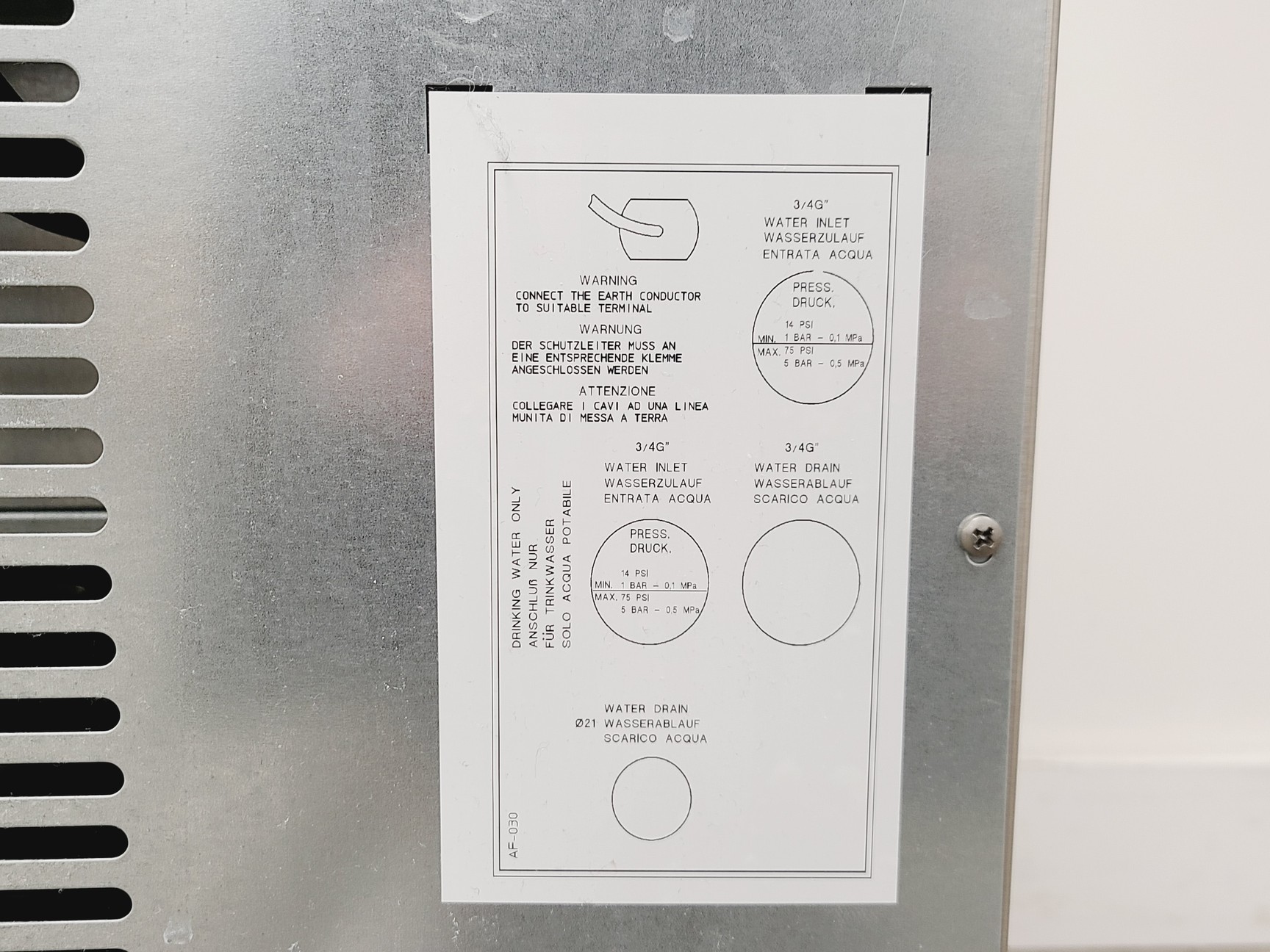 Image of Scotsman EF 103 Easy-Fit Laboratory Ice Flaker Lab