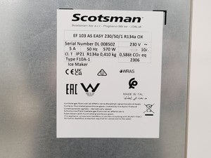 Thumbnail image of Scotsman EF 103 Easy-Fit Laboratory Ice Flaker Lab