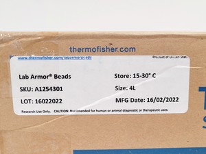 Thumbnail image of 5 x Boxes Thermo Fisher Lab Armor Beads Size: 4L New & Sealed