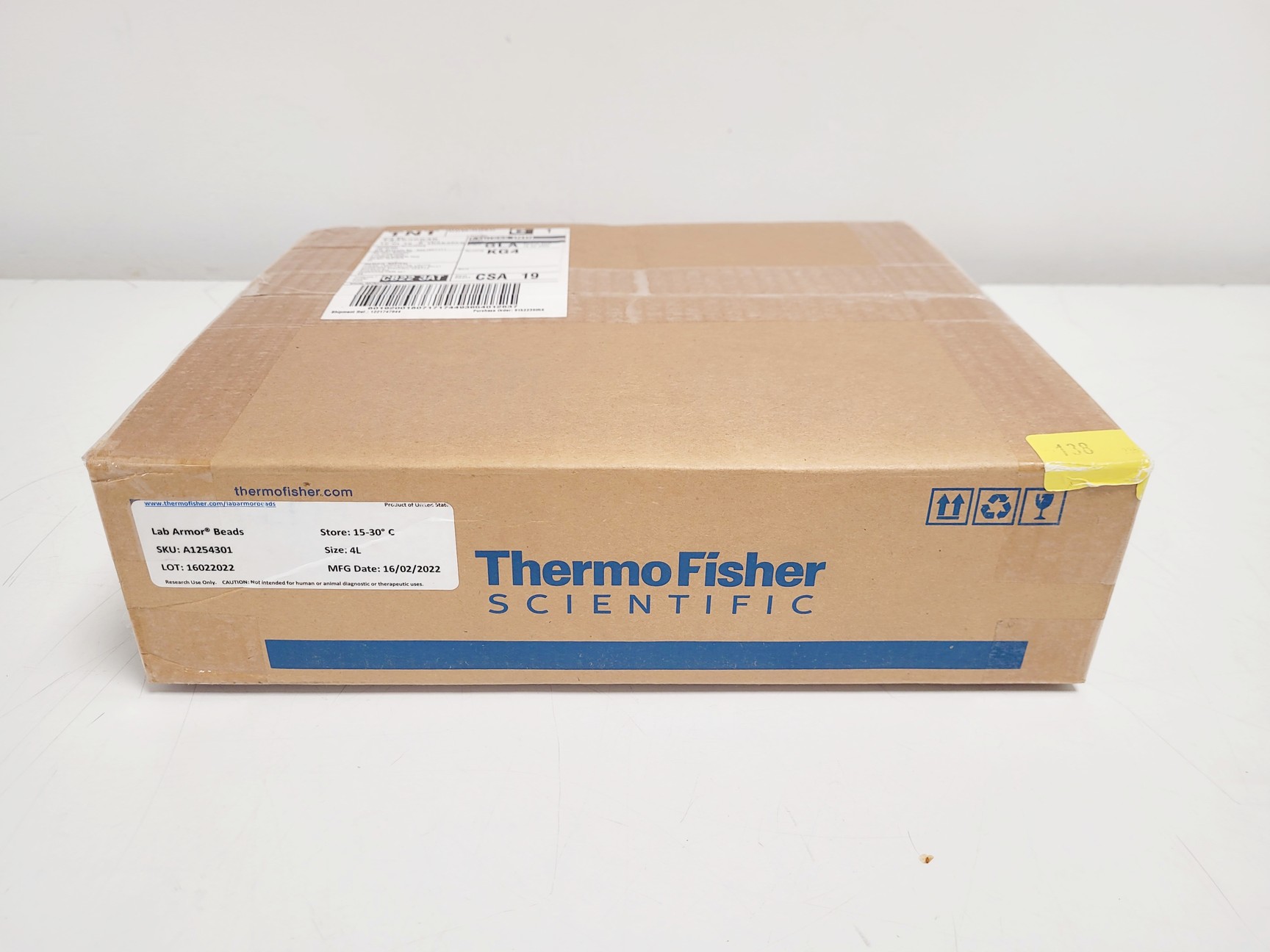 Image of 5 x Boxes Thermo Fisher Lab Armor Beads Size: 4L New & Sealed