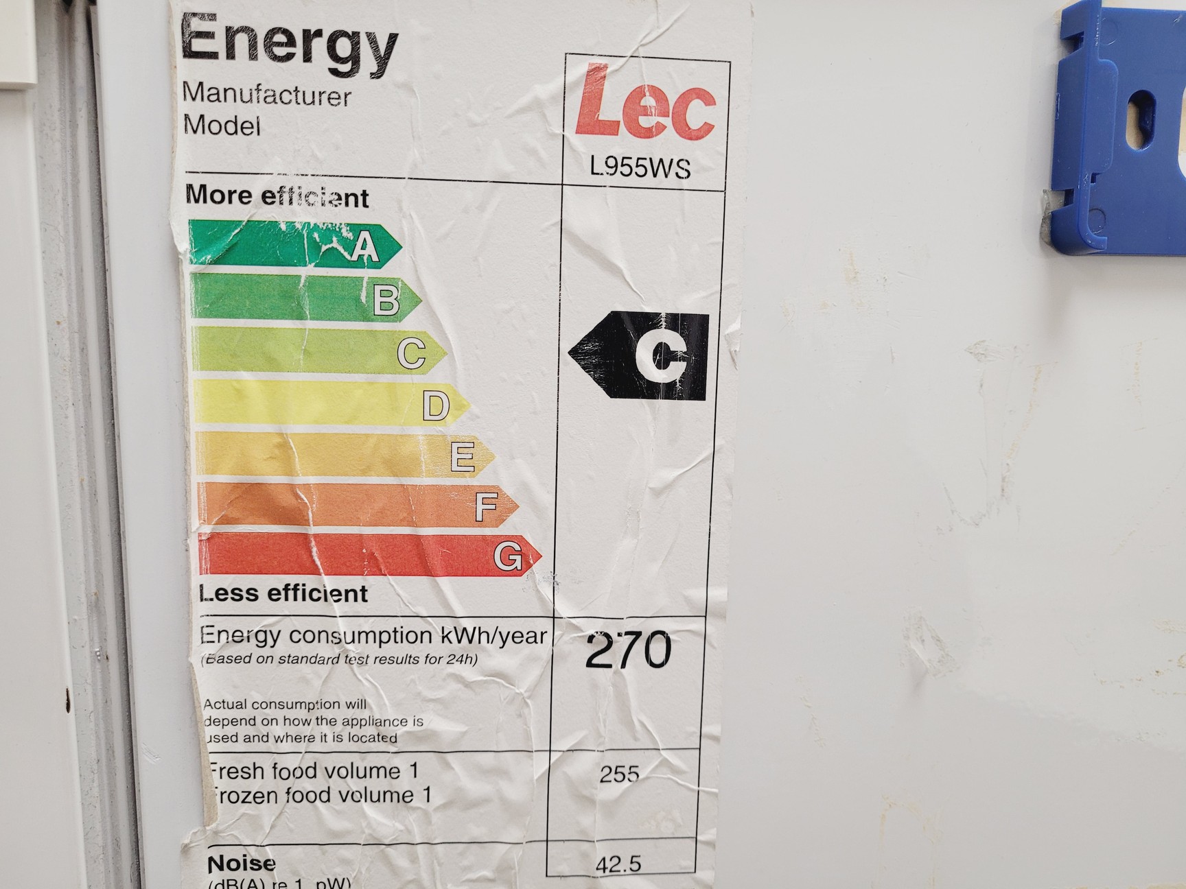 Image of Lec L955WS Laboratory Refrigerator