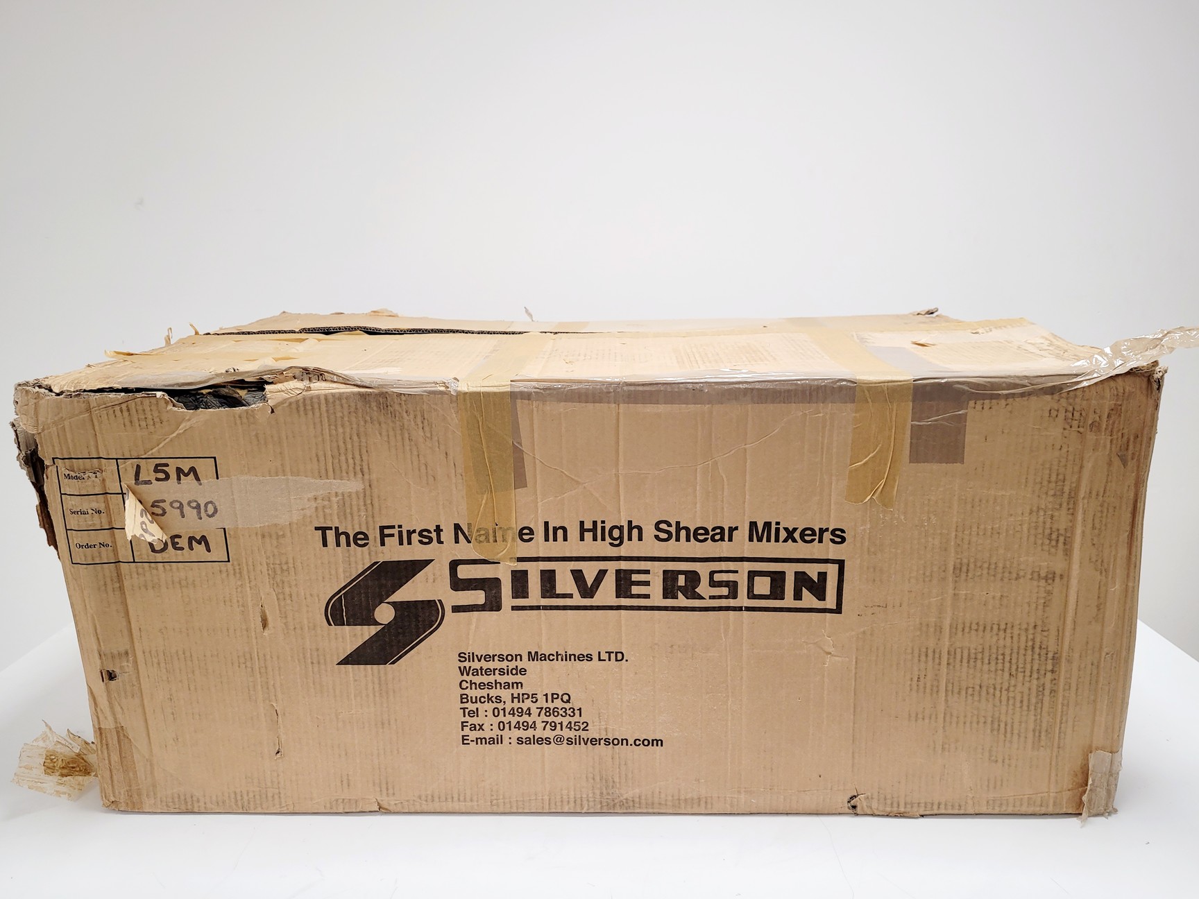 Image of Silverson L5M Lab High Shear Mixer and Disintegrator