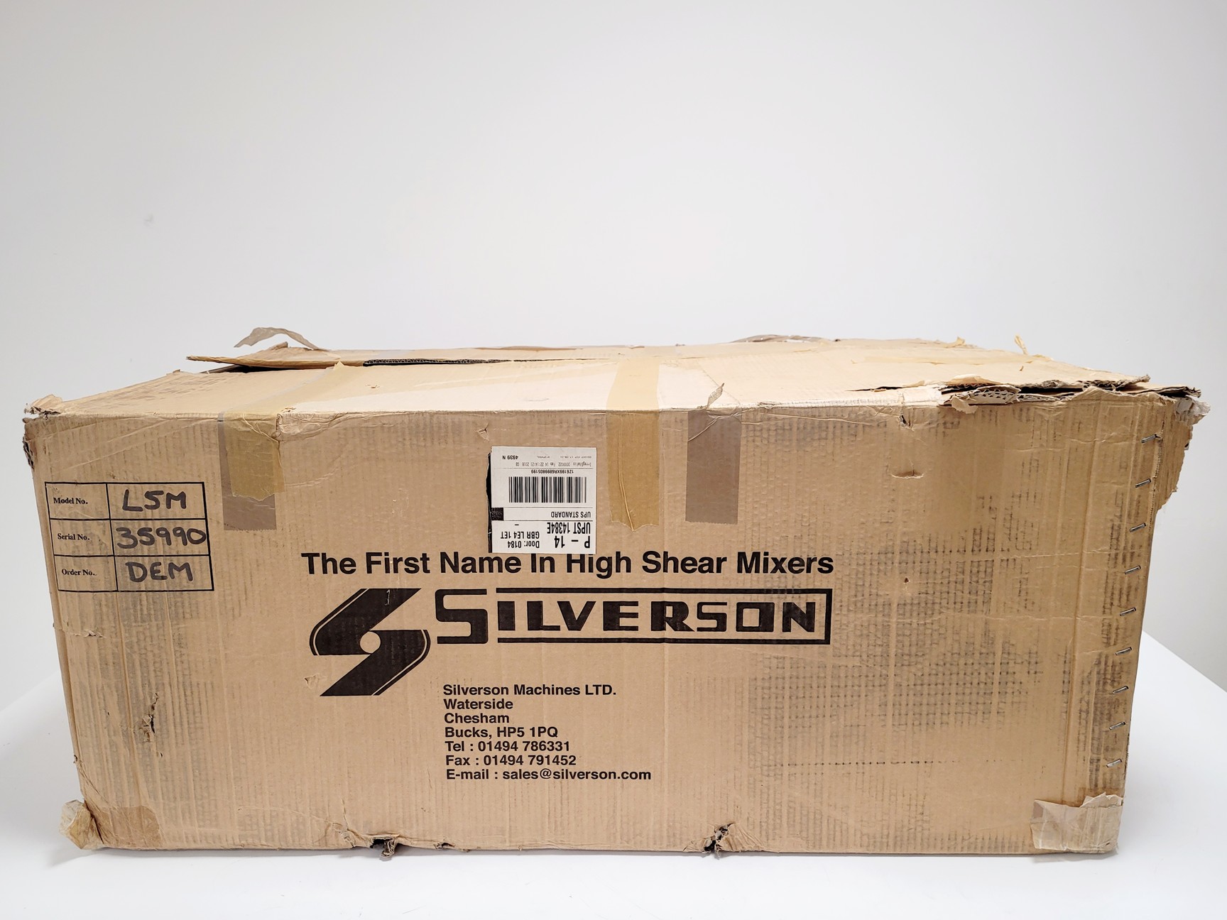Image of Silverson L5M Lab High Shear Mixer and Disintegrator