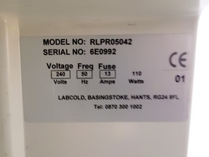 Thumbnail image of Labcold Sparkfree Refrigerator Model RLPR05042