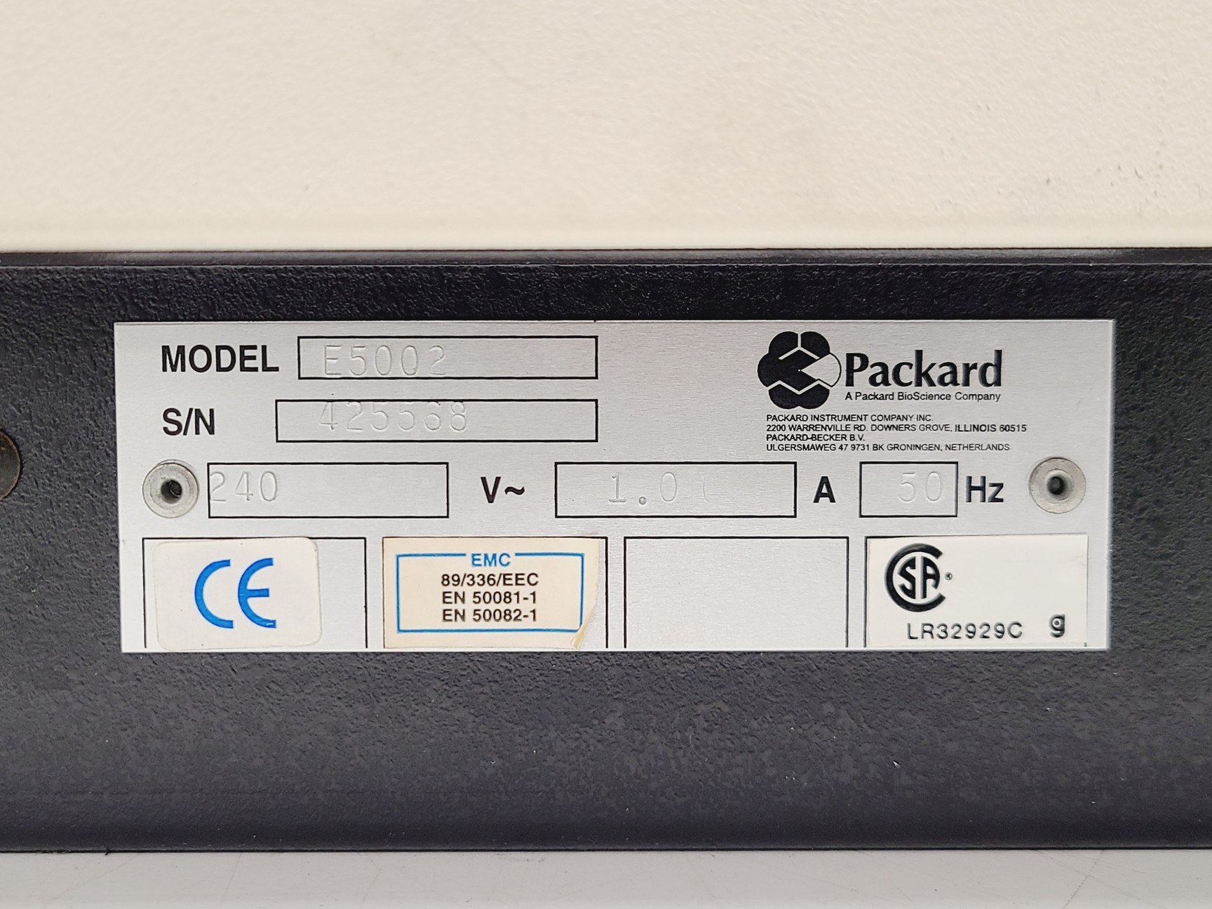 Image of Packard Cobra II Auto-Gamma Model E5002