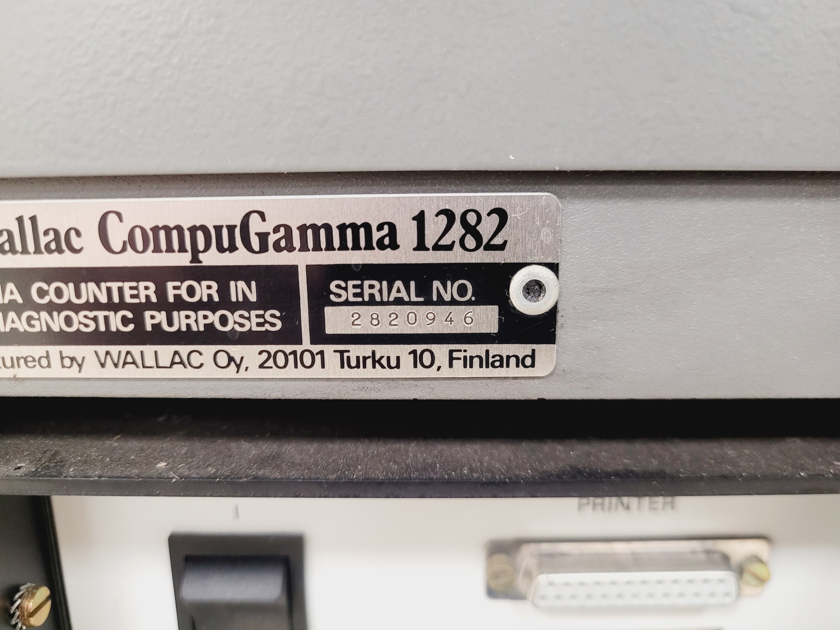 Image of LKB Wallac 1282 Compugamma CS Universal Gamma Counter