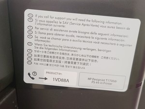 Thumbnail image of HP DesignJet T1700dr Dual Roll PostScript 44-Inch Printer 2018