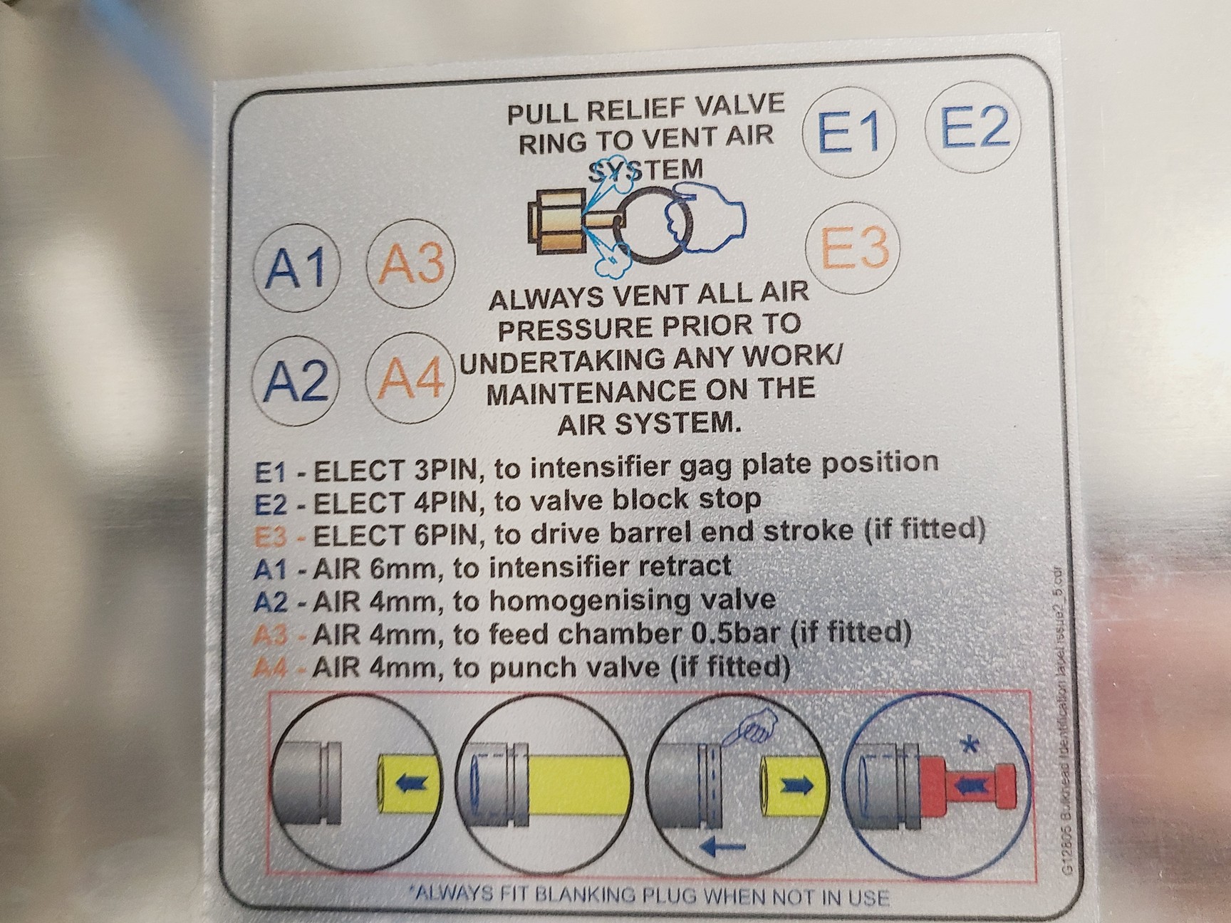 Image of Homogenising Systems Ltd Stansted 'Pressure Cell' Homogeniser Model: FPG12805