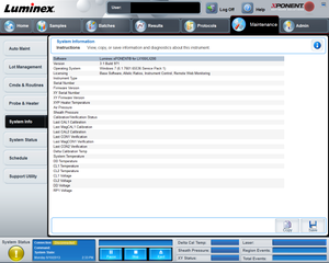 Thumbnail image of Invitrogen Luminex 100/200, XYP, SD and PC System w/ Software Lab
