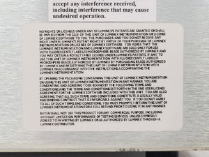 Thumbnail image of Invitrogen Luminex 100/200, XYP, SD and PC System w/ Software Lab