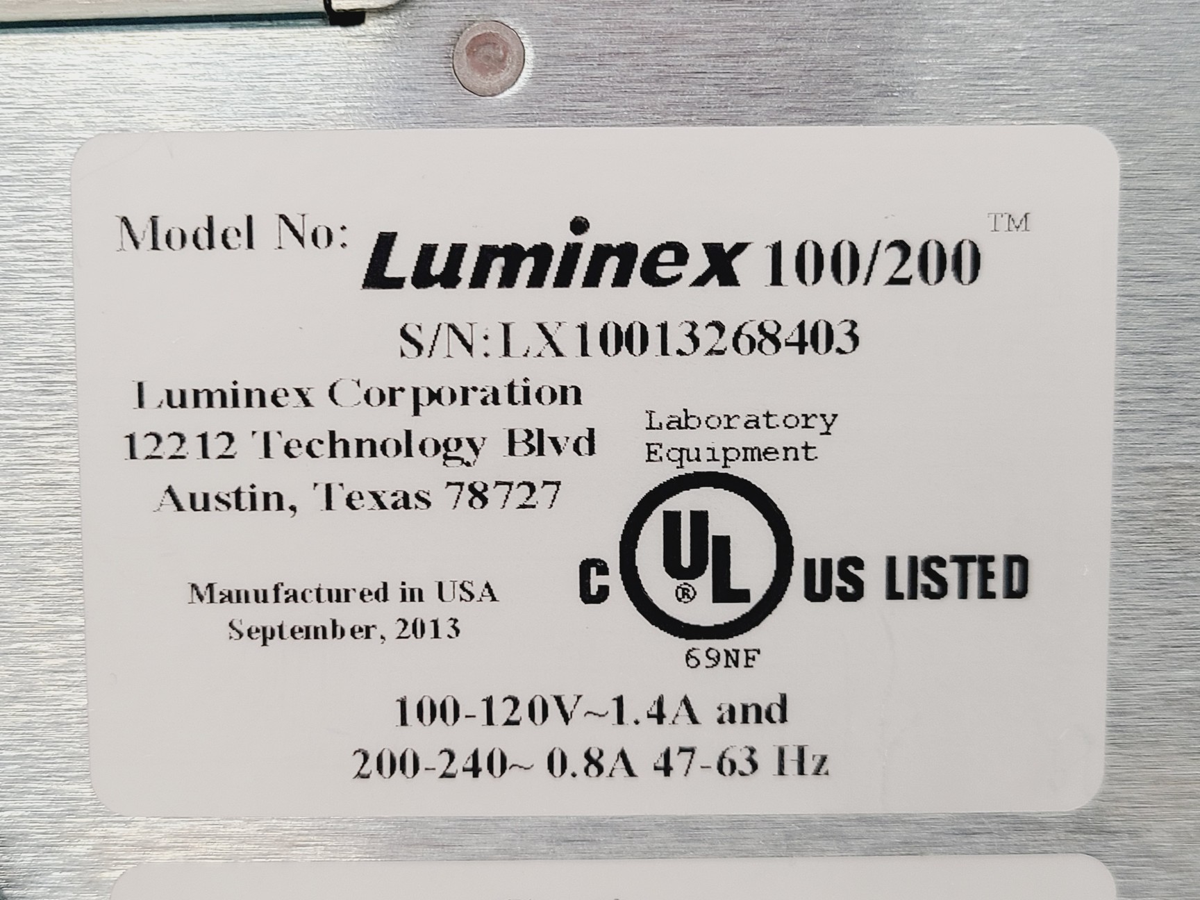 Image of Invitrogen Luminex 100/200, XYP, SD and PC System w/ Software Lab
