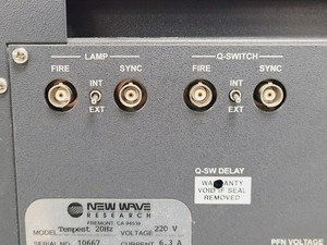 Thumbnail image of New Wave Research Model UP-213 with Tempest 20Hz Laser Ablation System Lab
