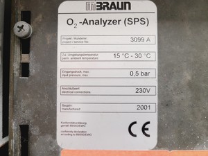 Thumbnail image of MBraun LabMaster 130 Glove Box Lx95 Wx255 Hx192 Spares/Repair Lab