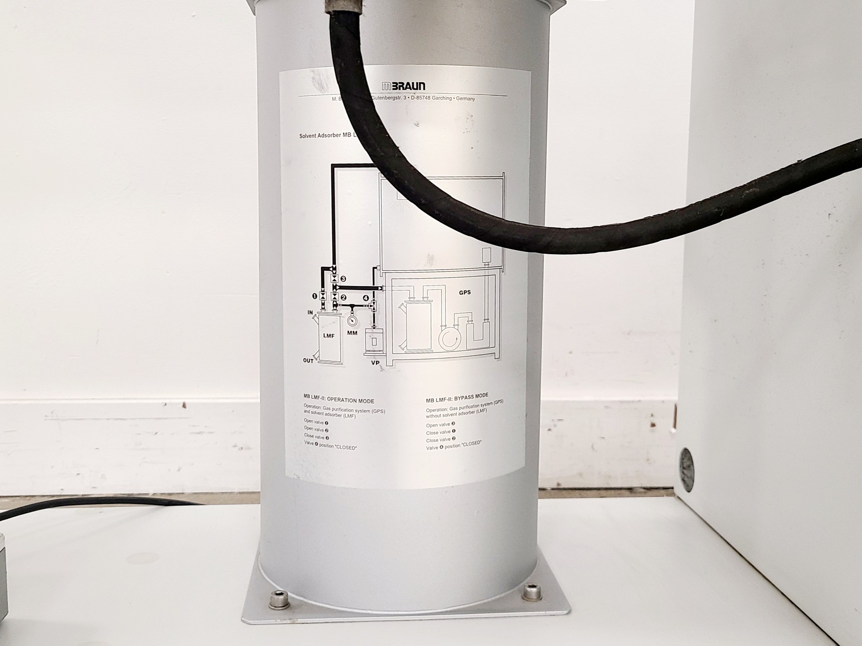 Image of MBraun LabMaster 130 Glove Box Lx95 Wx255 Hx192 Spares/Repair Lab