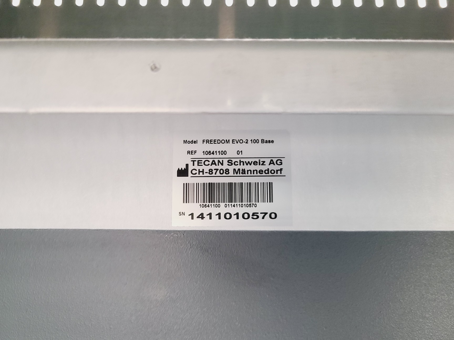 Image of TECAN Customised Freedom Evo-2 HSM2 Liquid Handling Robot SPAN-8