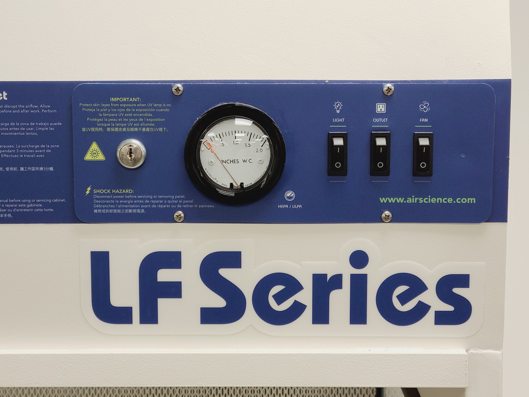 Image of AirScience LF Series Purair HLF-36 Laminar Flow Cabinet Lab