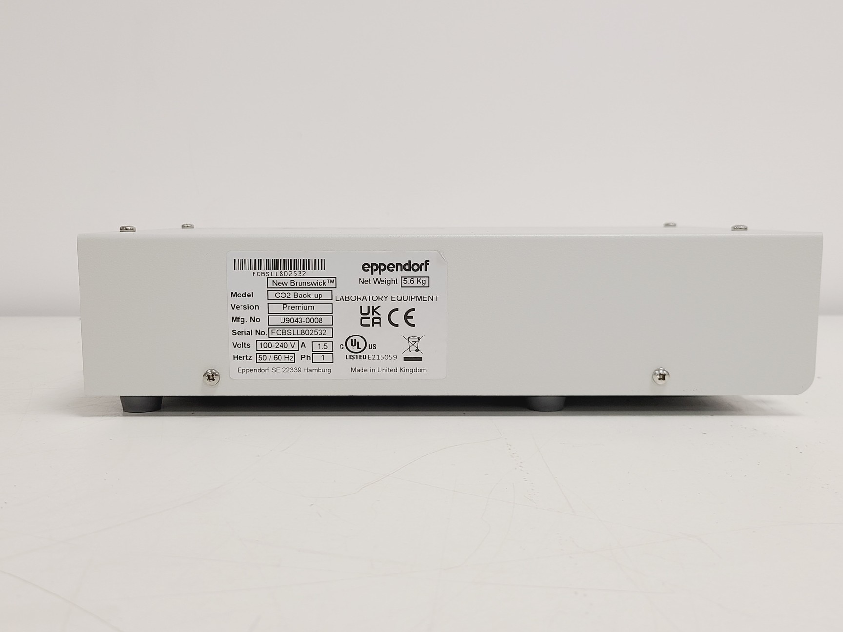 Image of Eppendorf CryoCube F570n with Premium Version CO2 Backup Lab