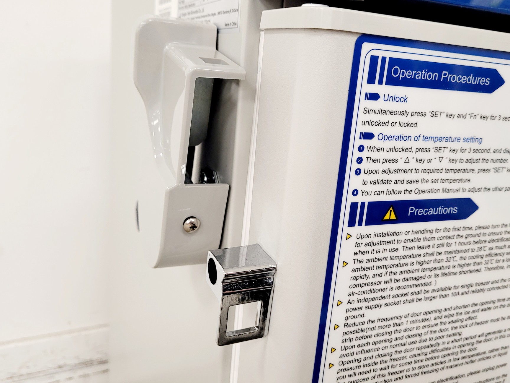 Image of Haier Biomedical DW-25L92 Underbench Laboratory Freezer -25C 92L