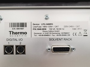 Thumbnail image of Thermo Scientific Dionex UltiMate 3000 System w/ RS Pump, Autosampler, TCC & DAD