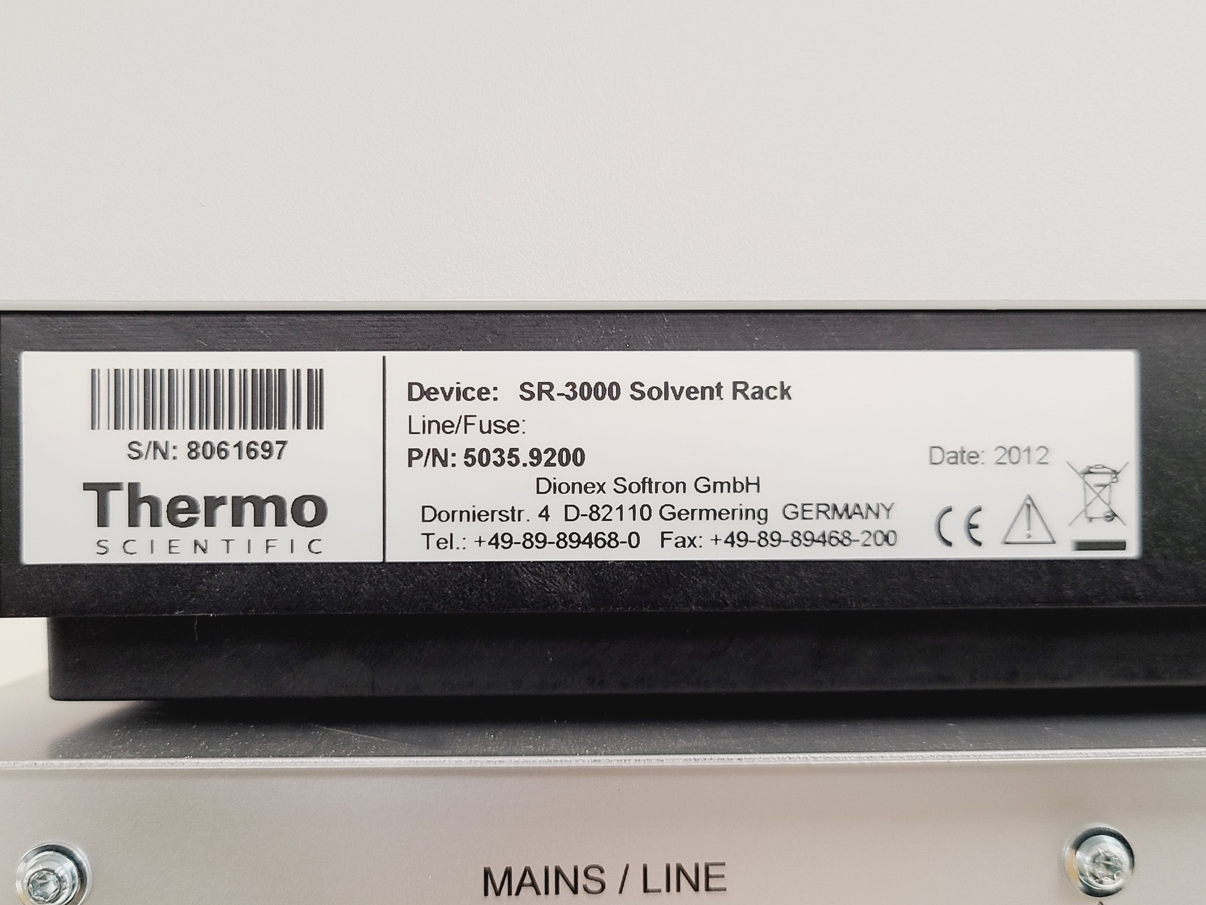 Image of Thermo Scientific Dionex UltiMate 3000 System w/ RS Pump, Autosampler, TCC & DAD