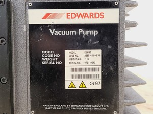 Thumbnail image of Edwards 80 Two Stage Rotary Vane Pump 125kg 