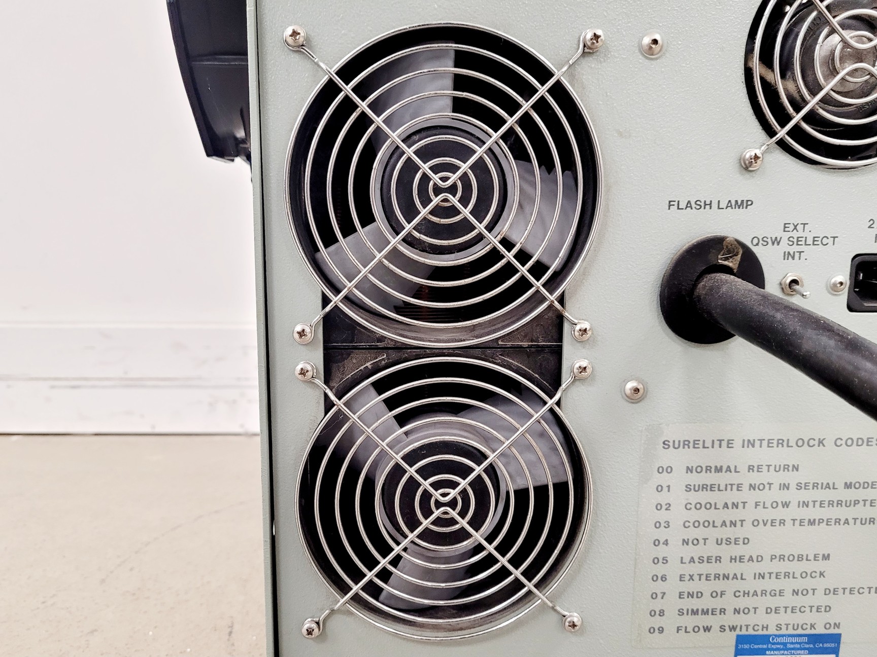 Image of Continuum Surelite SLII-10 Laser Power Supply