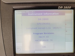 Thumbnail image of Hach Lange DR 2800 Portable Spectrophotometer