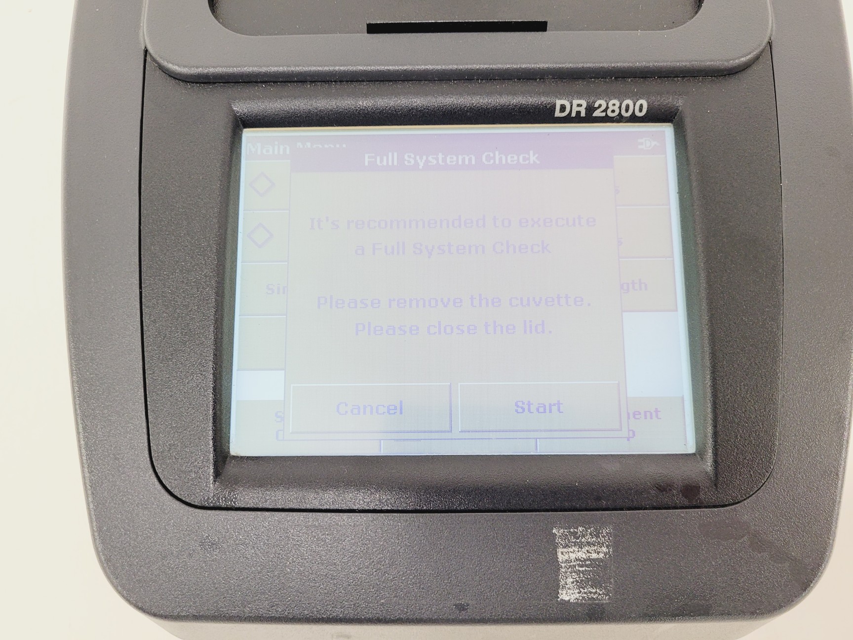 Image of Hach Lange DR 2800 Portable Spectrophotometer