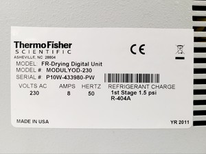 Thumbnail image of Thermo Fisher Scientific ModulyoD-230 Freeze Dryer Lab