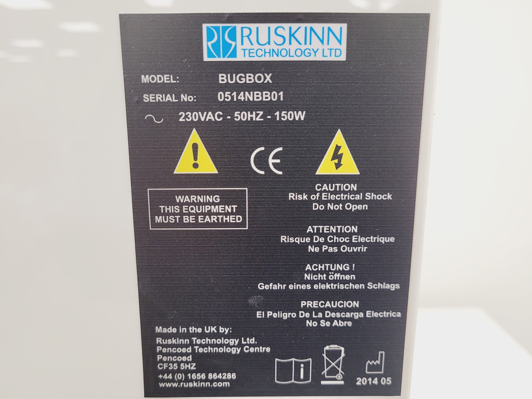 Image of Baker Ruskinn BUGBOX Anaerobic Cabinet Lab