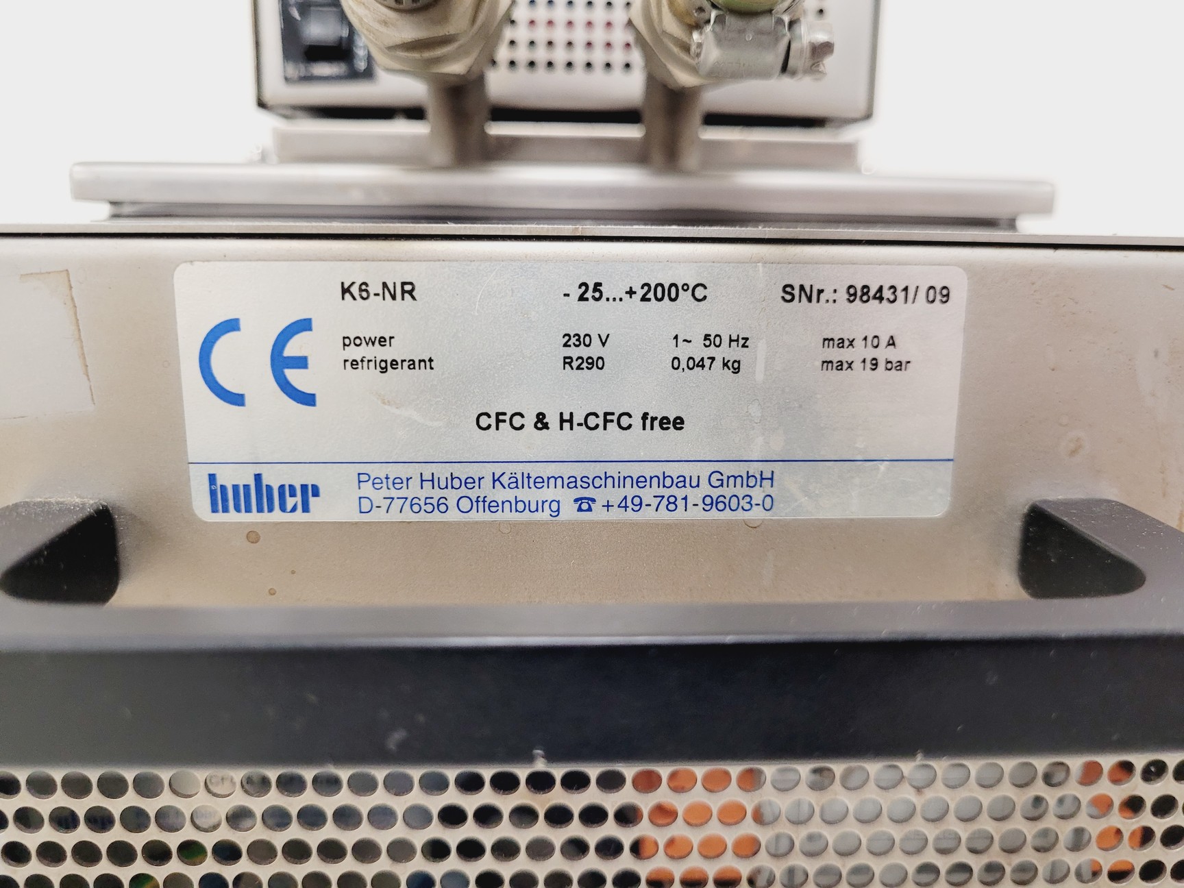 Image of Huber K6-NR Recirculating Chiller w/ Huber Microprocessor Control