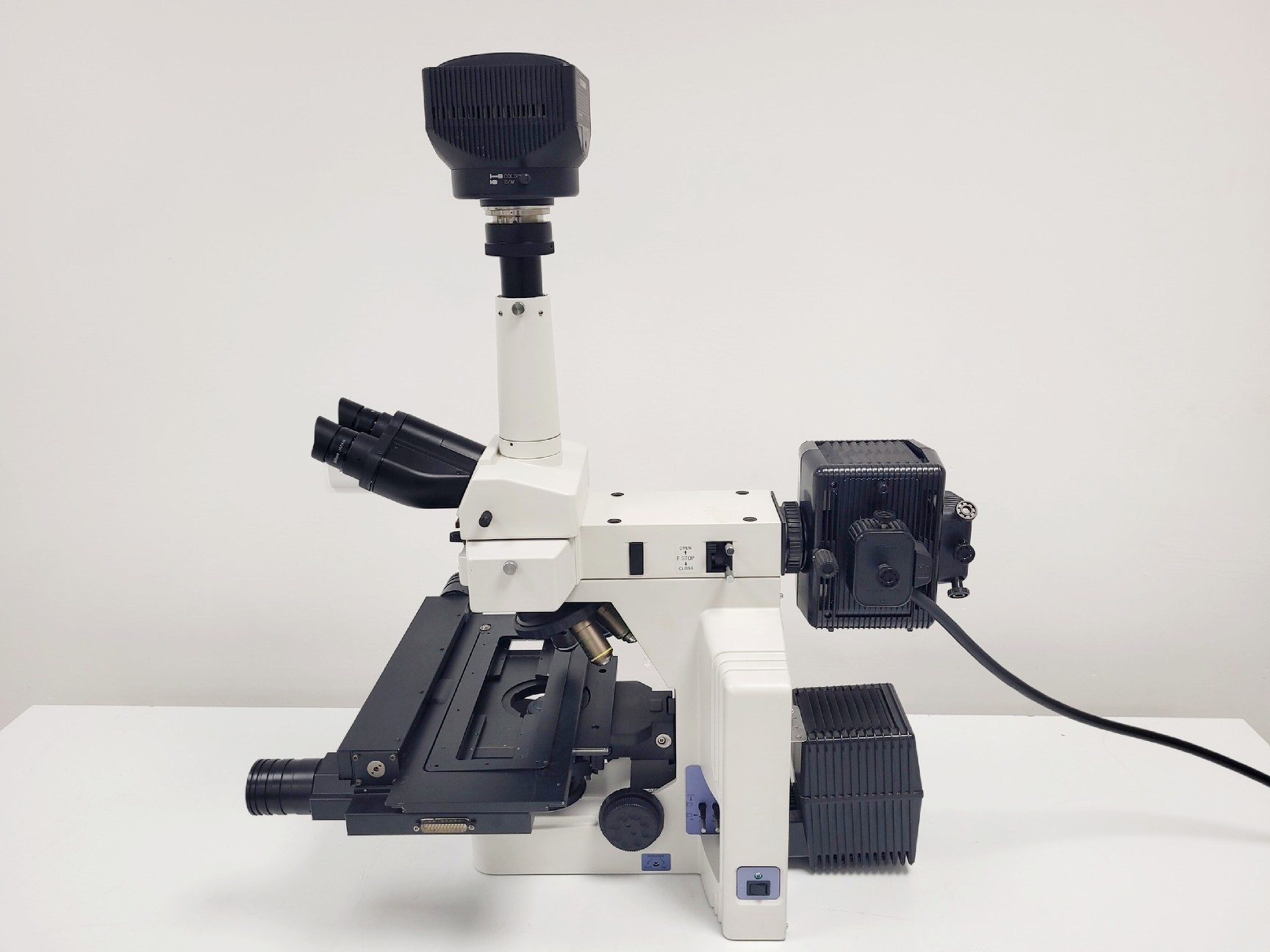 Image of Nikon Eclipse E600 Microscope System w/ PC & Monitor