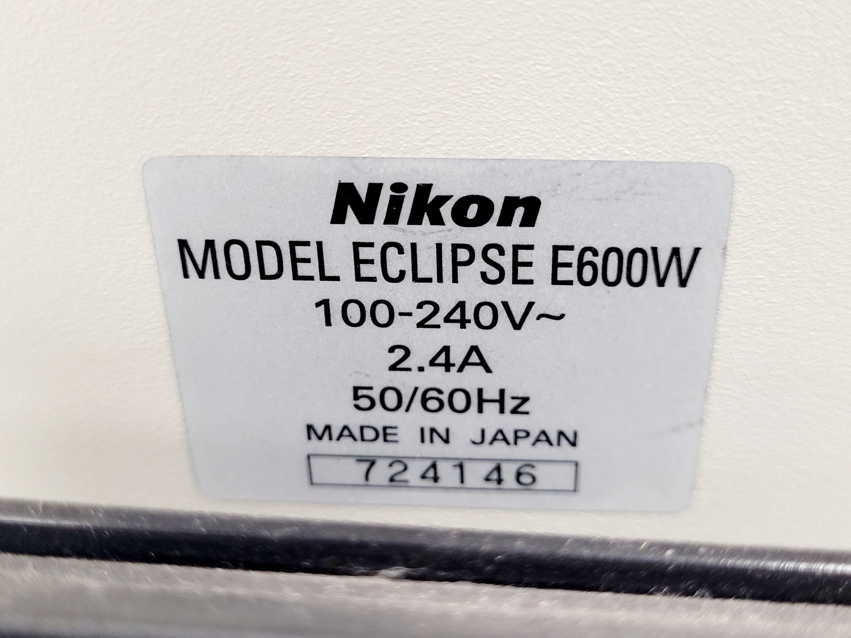 Image of Nikon Eclipse E600 Microscope System w/ PC & Monitor