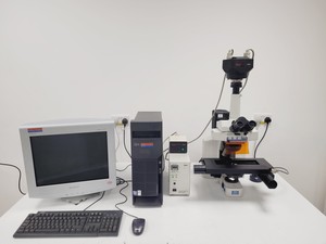 Thumbnail image of Nikon Eclipse E600 Microscope System w/ PC & Monitor