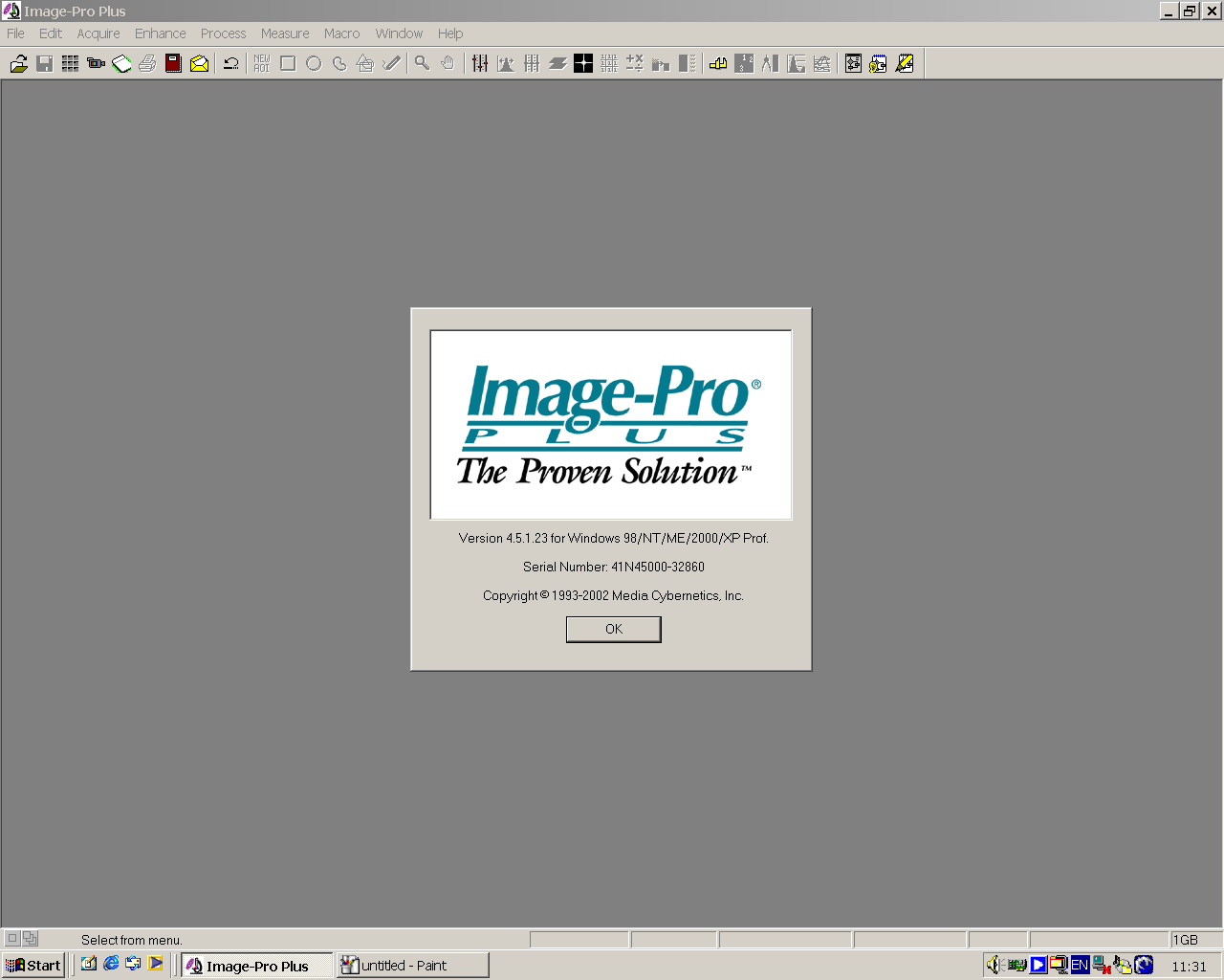 Image of Nikon Eclipse E600 Microscope System w/ PC & Monitor