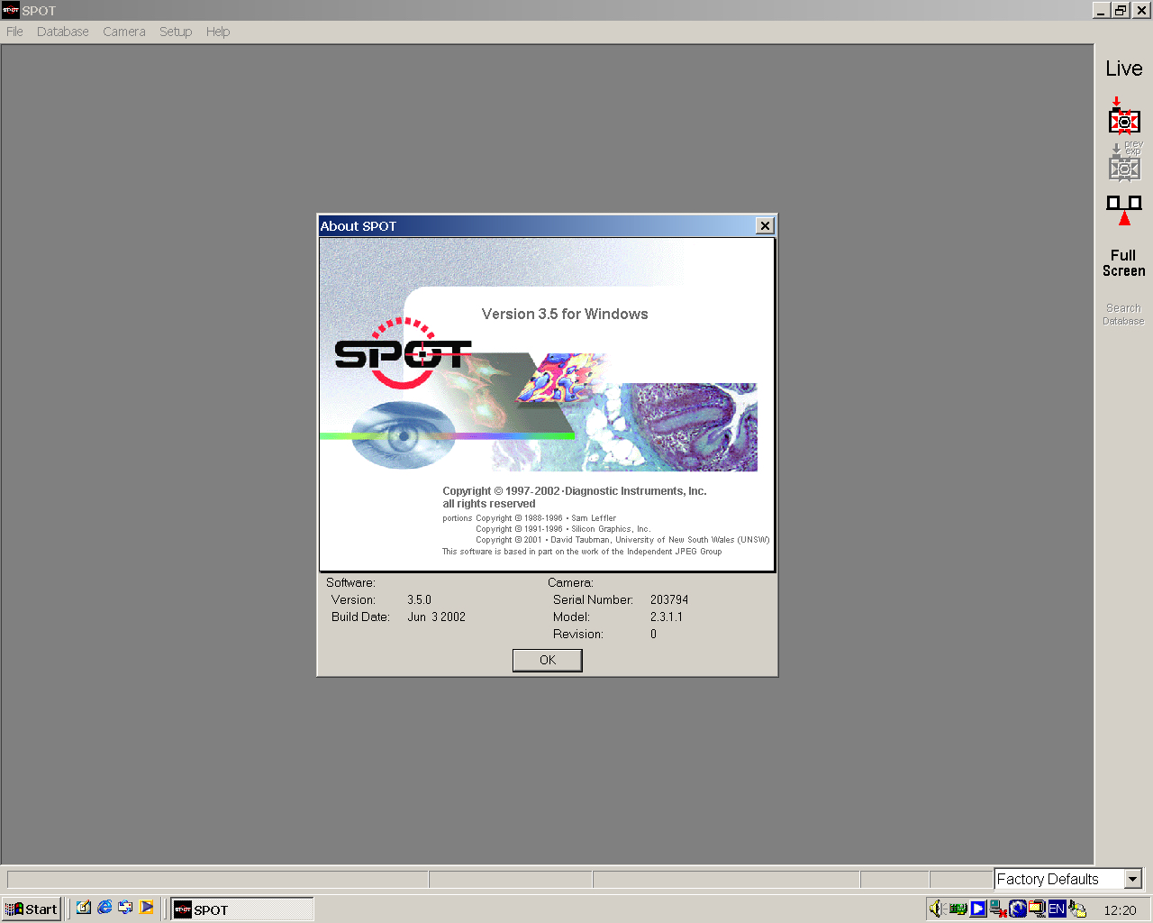 Image of Nikon Eclipse E600 Microscope System w/ PC & Monitor
