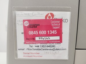 Thumbnail image of DakoCytomation CyAn ADP Flow Cytometer with SMS & PC