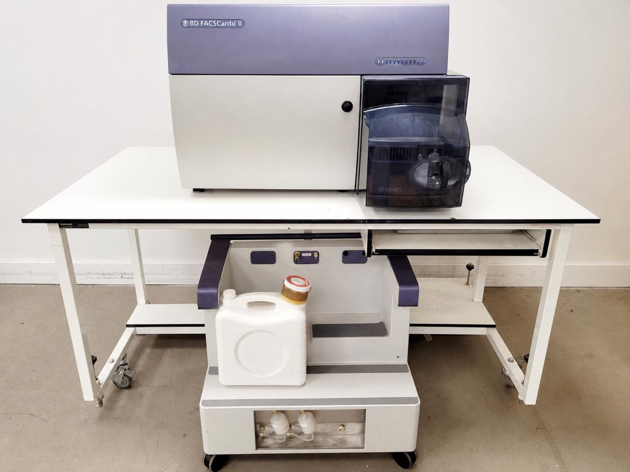Facscanto BD FACSCanto II Flow Cytometer with Fluidics Cart Lab