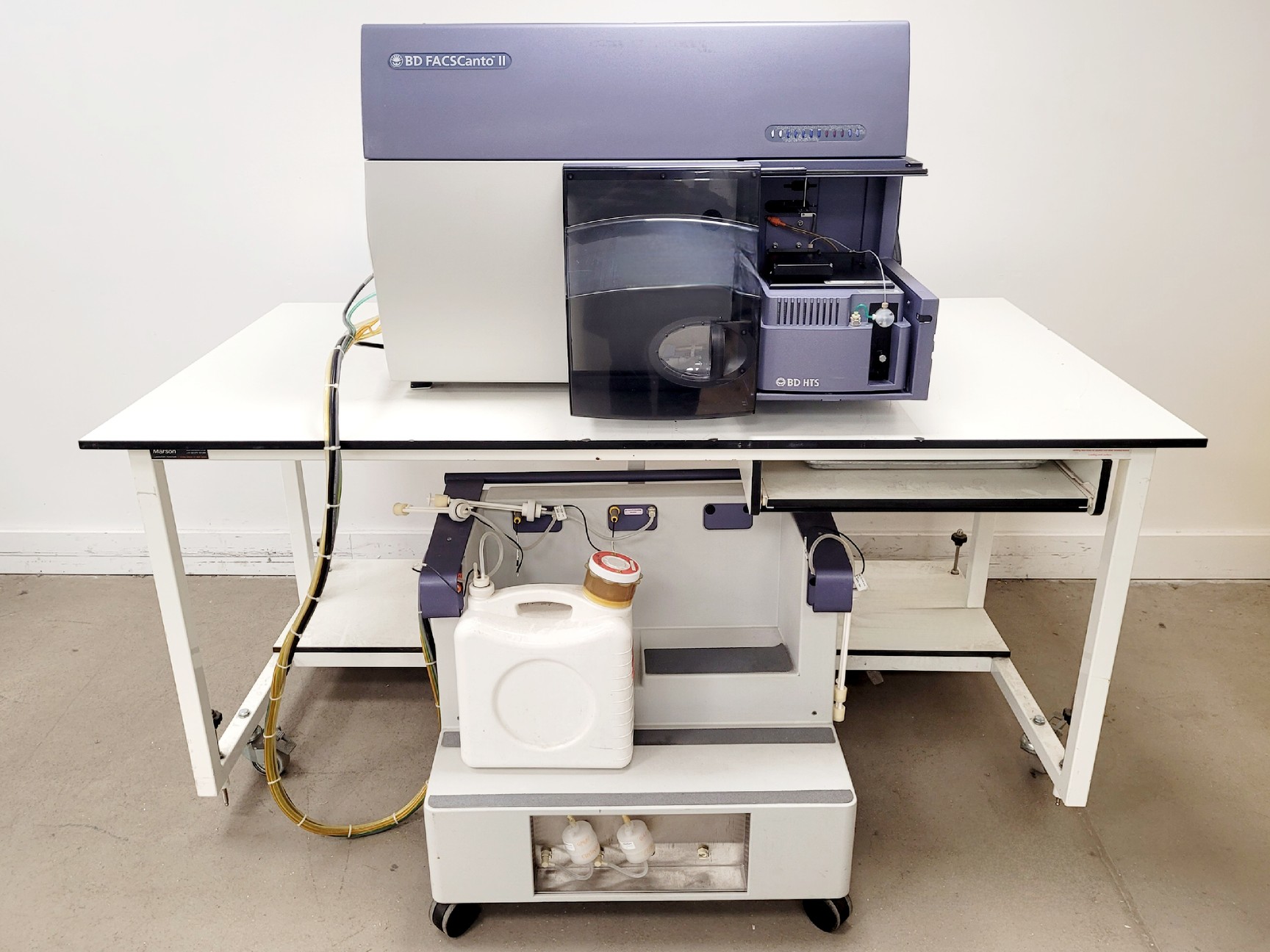 Image of BD FACSCanto II Flow Cytometer with Fluidics Cart Lab