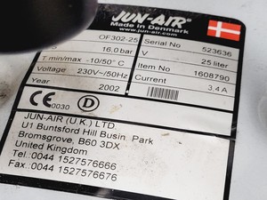 Thumbnail image of Jun-Air OF302-25 Air Compressor
