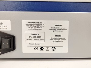 Thumbnail image of BMG Labtech Fluostar Optima Fluorescence Plate Reader