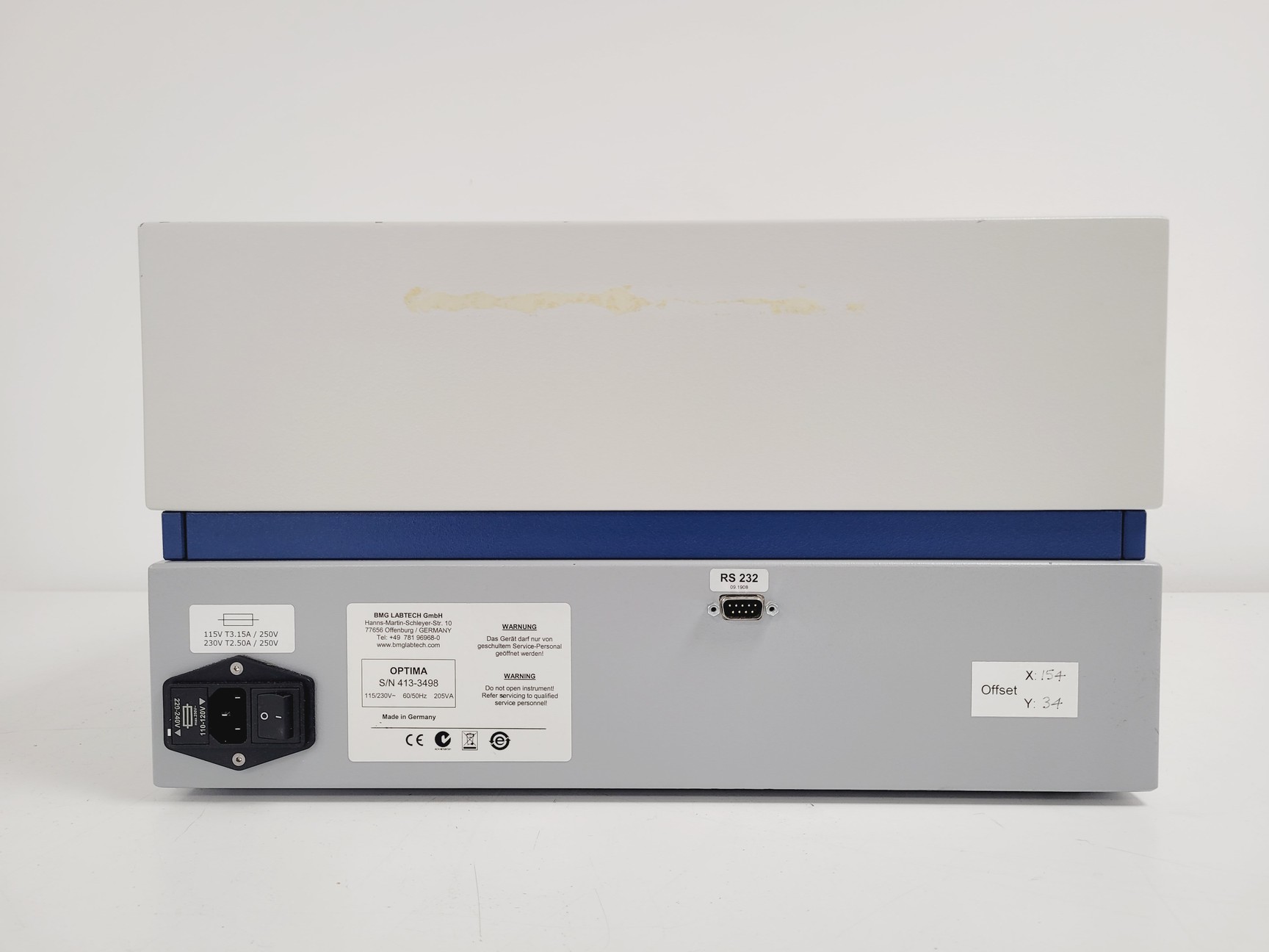 Image of BMG Labtech Fluostar Optima Fluorescence Plate Reader