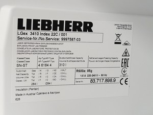 Thumbnail image of Liebherr Mediline LGex 3410 Laboratory Freezer