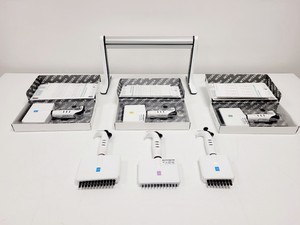 Image of EVOLVE Integra Pipettes (5 x 12-Channel, 1 x 8-Channel) & 1 x Pipette Stand Lab