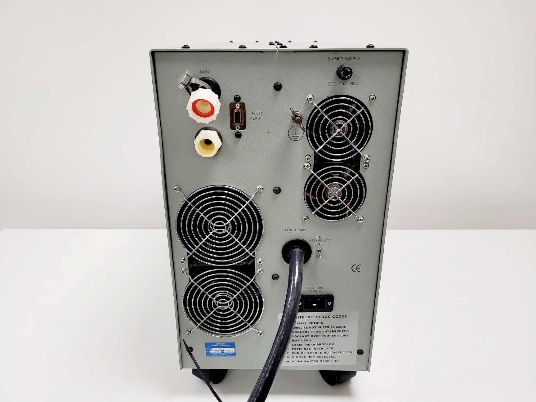 Image of Continuum Surelite Nd:YAG I SLI-10 High Energy Laser & Power Supply