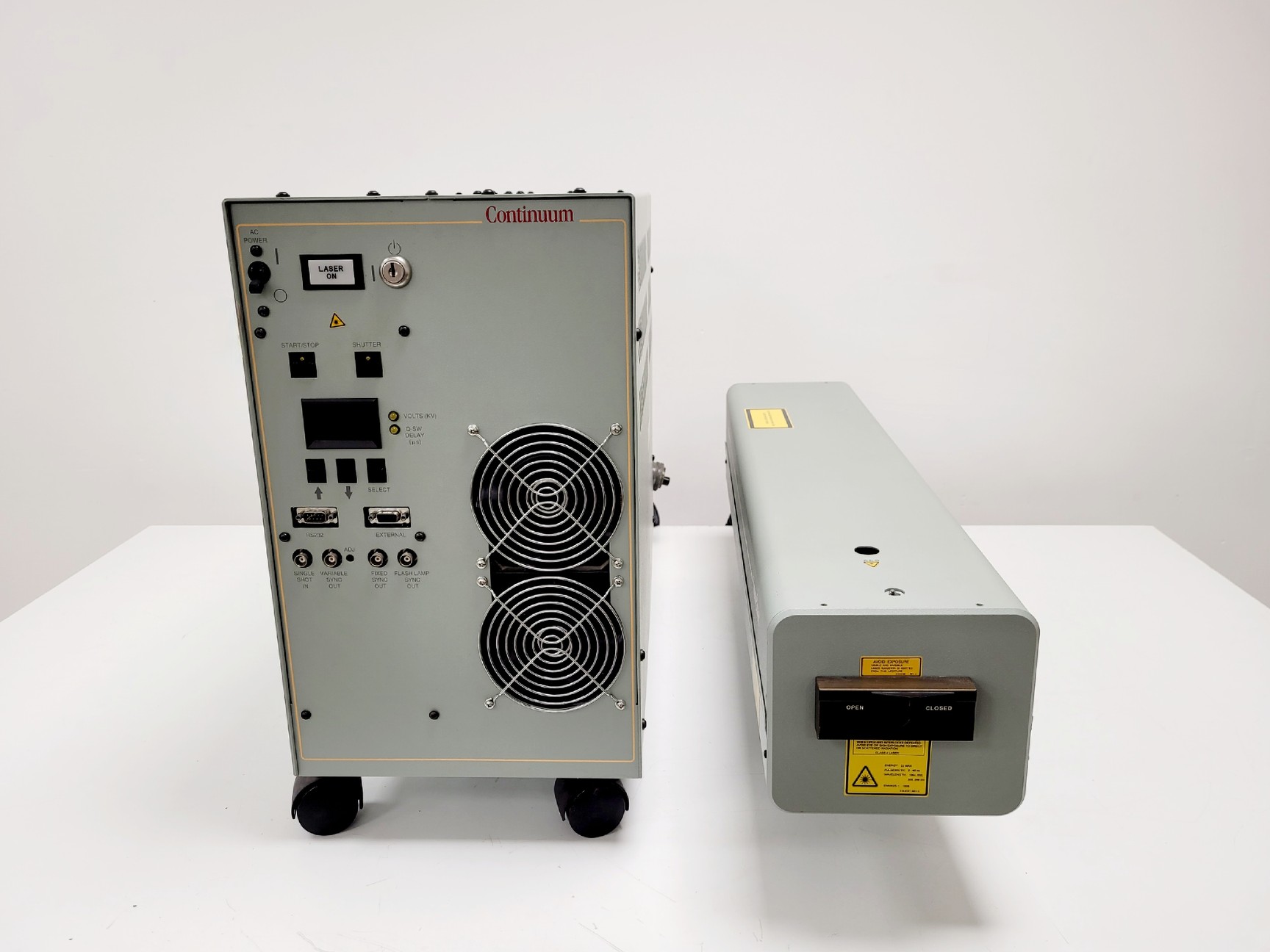 Image of Continuum Surelite Nd:YAG I SLI-10 High Energy Laser & Power Supply