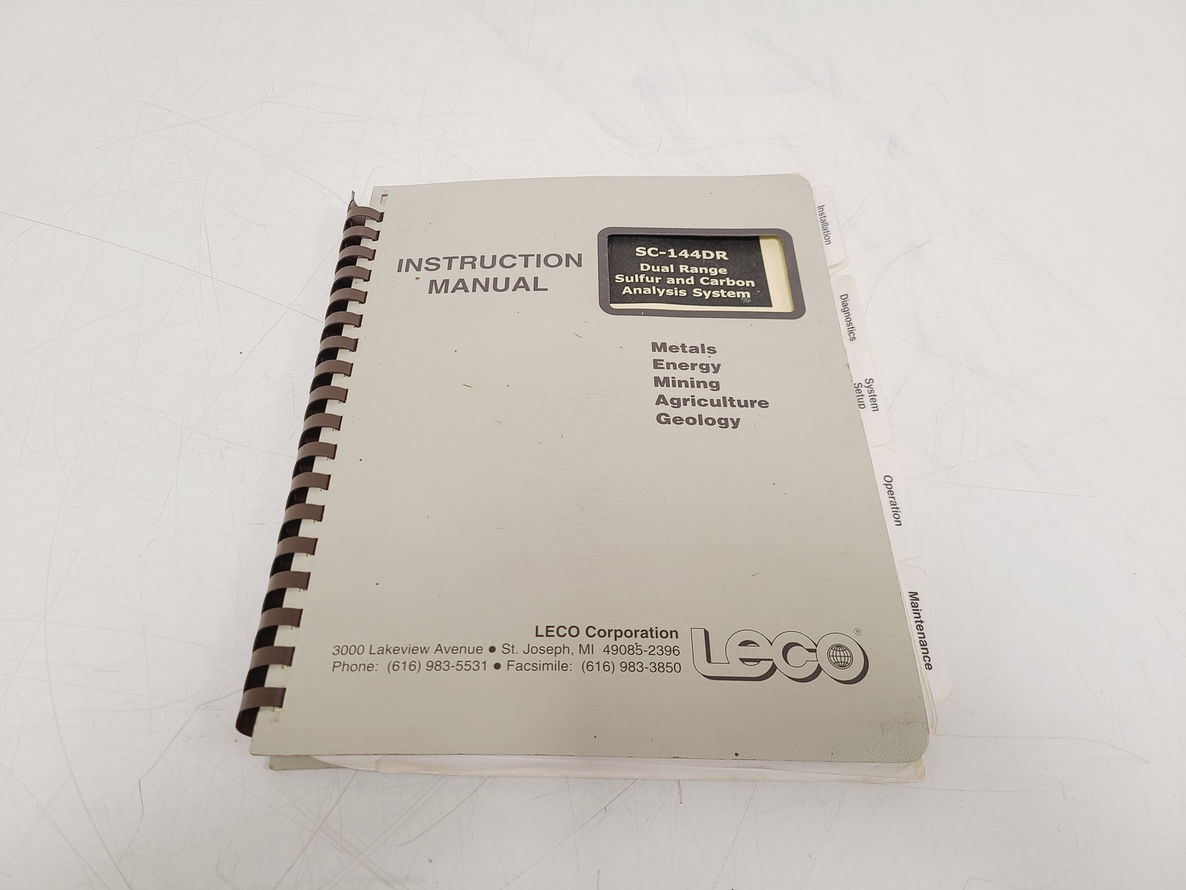 Image of Leco SC-144DR Sulfur/Carbon Determinator 