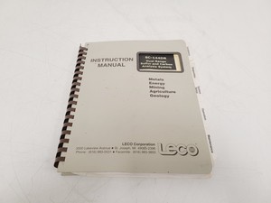 Thumbnail image of Leco SC-144DR Sulfur/Carbon Determinator 