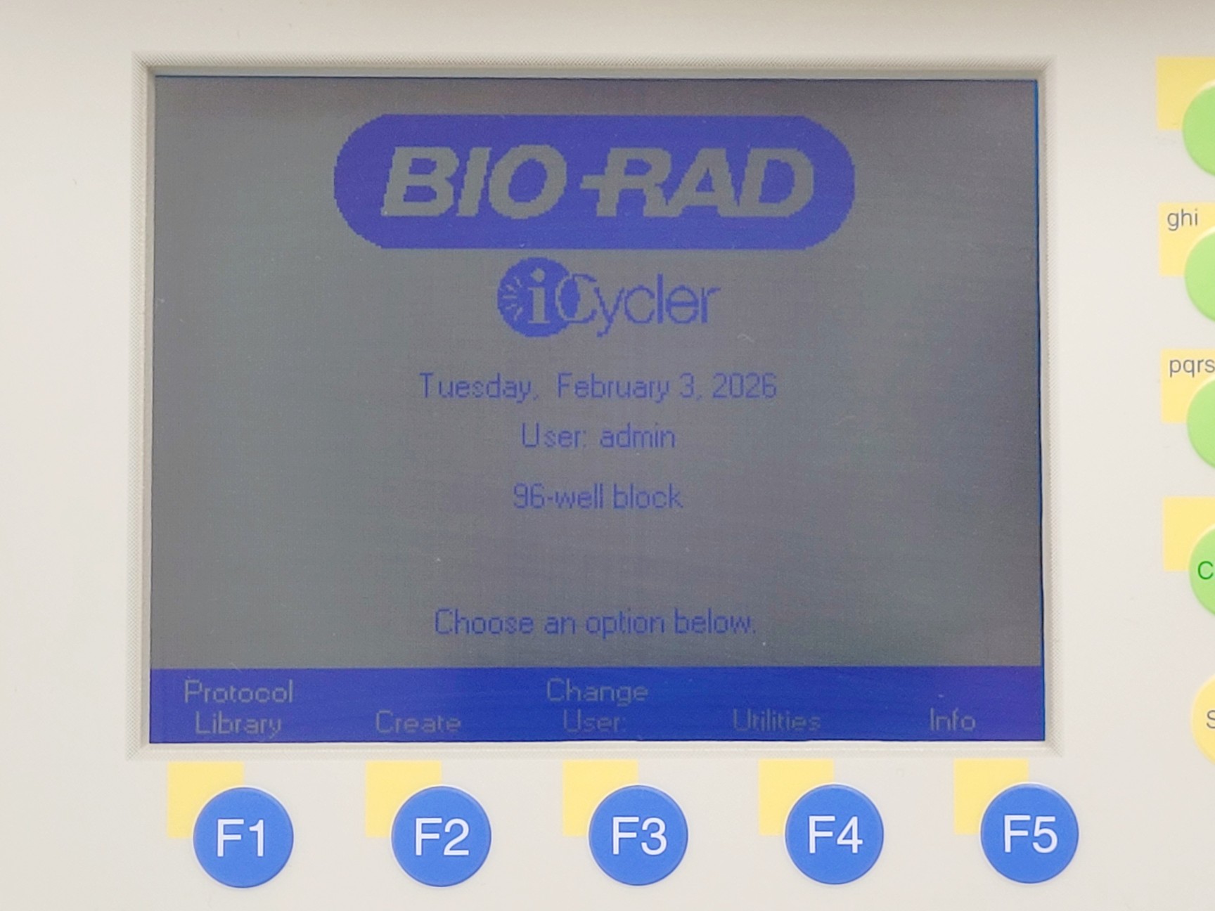 Image of iCycler iQ Real-Time 96-Well Plate PCR Detection System Lab